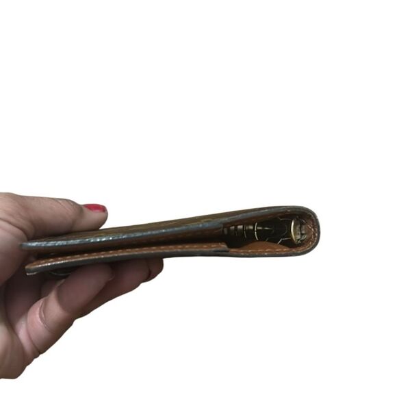 Louis Vuitton Black and Gold Monogram Wallet - Picture 6 of 9